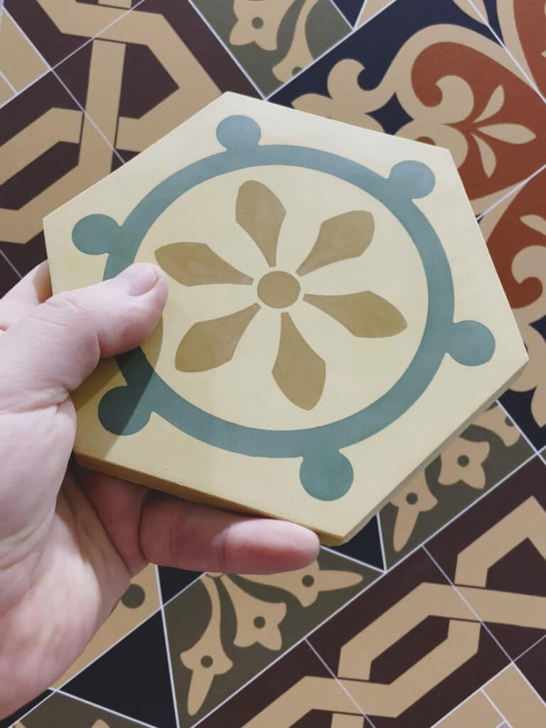 The Lost Floor NYC – Minton & Co replica Encaustic tile
